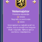 Izgradi svoj igrački nivo i reputaciju